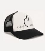 Gorra Negra y Blanco Elías Medina