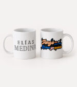 Taza Blanca Elías Medina Frase Día - Image 4