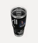 Vaso Térmico 30oz Negro Sonrisa Chueca y Firma - Image 3