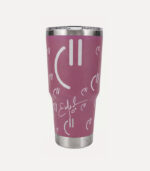 Vaso Térmico 30oz Rosa Sonrisa Chueca y Firma